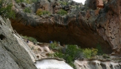 PICTURES/Bandelier - The Alcove House/t_Alcove House from Bottom of L3a.jpg